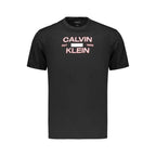 Calvin Klein Black Cotton Men's T-Shirt