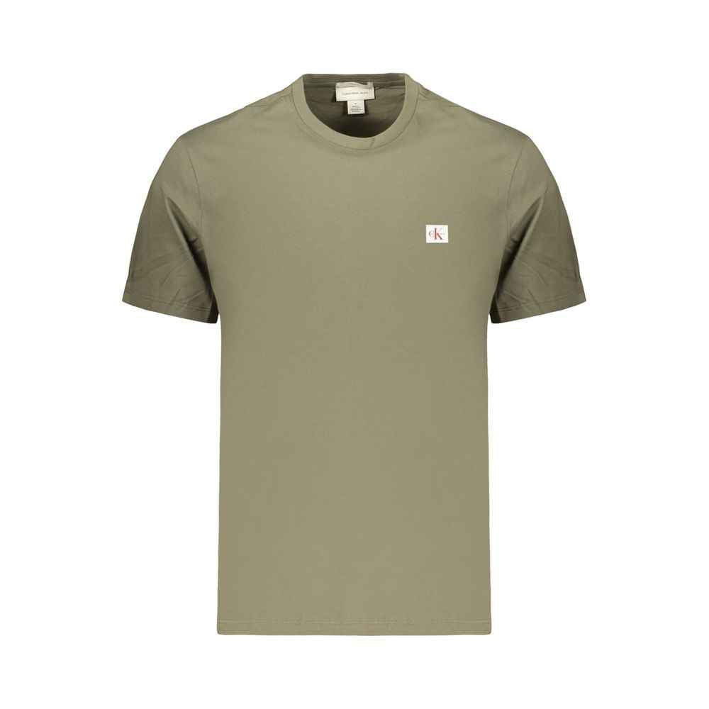 Calvin Klein Green Cotton Men's T-Shirt
