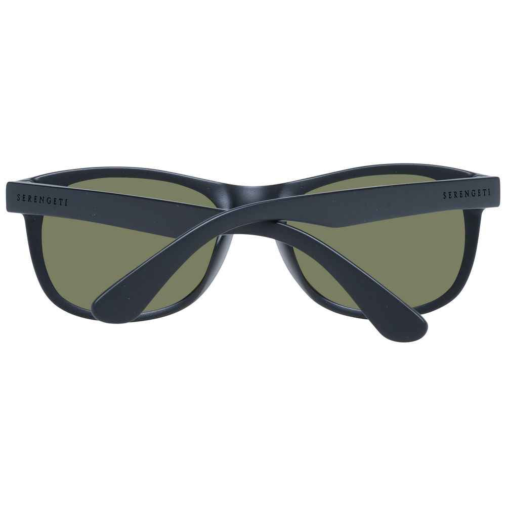Serengeti Black Plastic Sunglasses