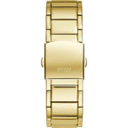 Guess Gold Stainless Steel Dress Watch