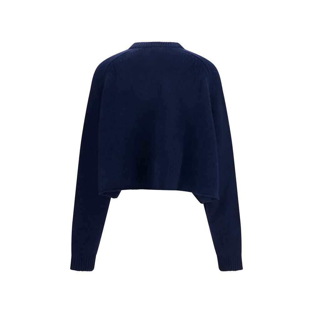 Lisa Yang Blue Cashmere Sweater