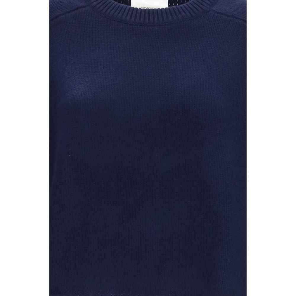 Lisa Yang Blue Cashmere Sweater