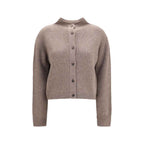 Lisa Yang Beige Cashmere Cardigan