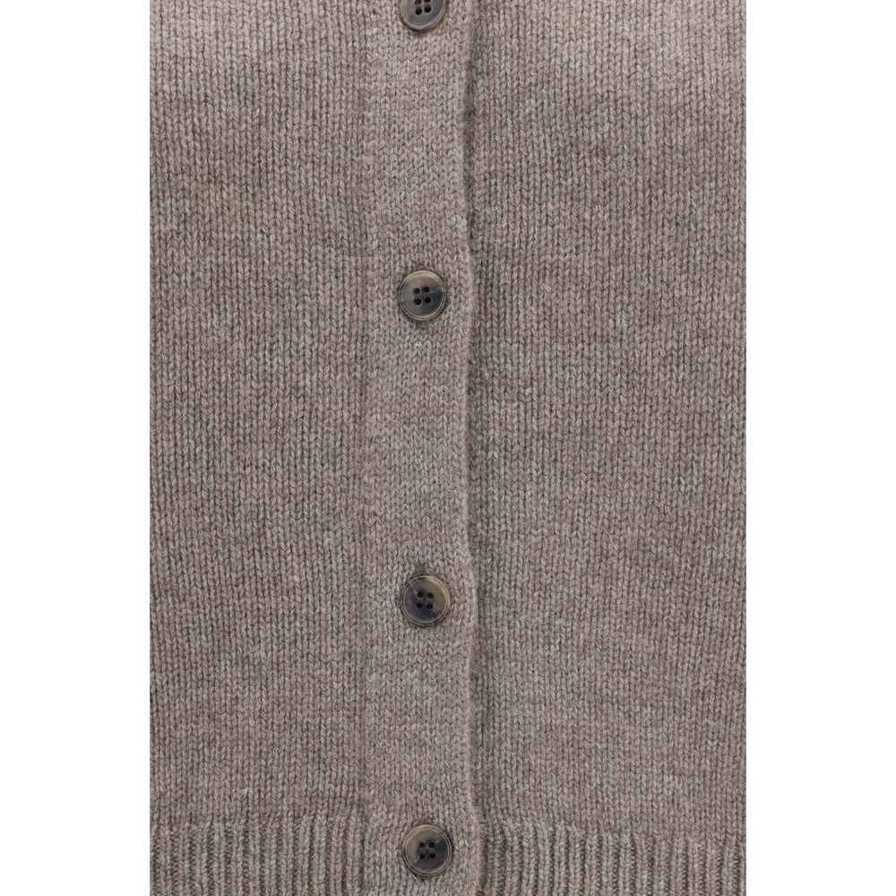 Lisa Yang Beige Cashmere Cardigan