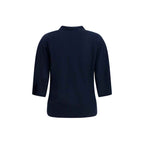 Lisa Yang Blue Cashmere Sweater