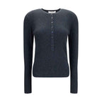 Lisa Yang Gray Cotton Sweatshirt