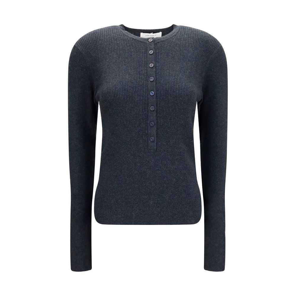 Lisa Yang Gray Cotton Sweatshirt