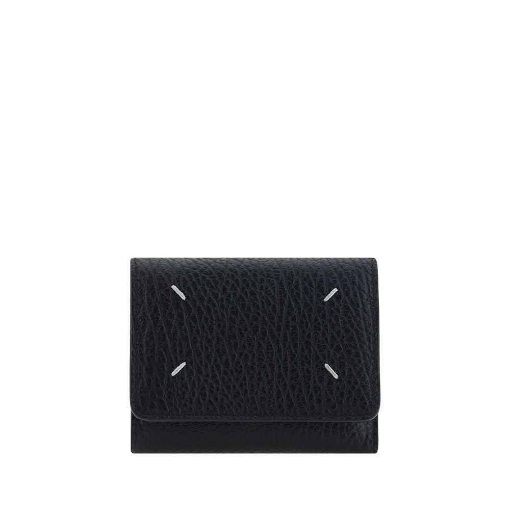 Maison Margiela Black Calf Leather Bos Taurus Wallet