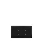 Maison Margiela Black Calf Leather Bos Taurus Wallet