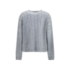 Lisa Yang Gray Cashmere Sweater
