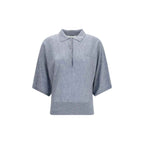 Lisa Yang Gray Cashmere Sweater