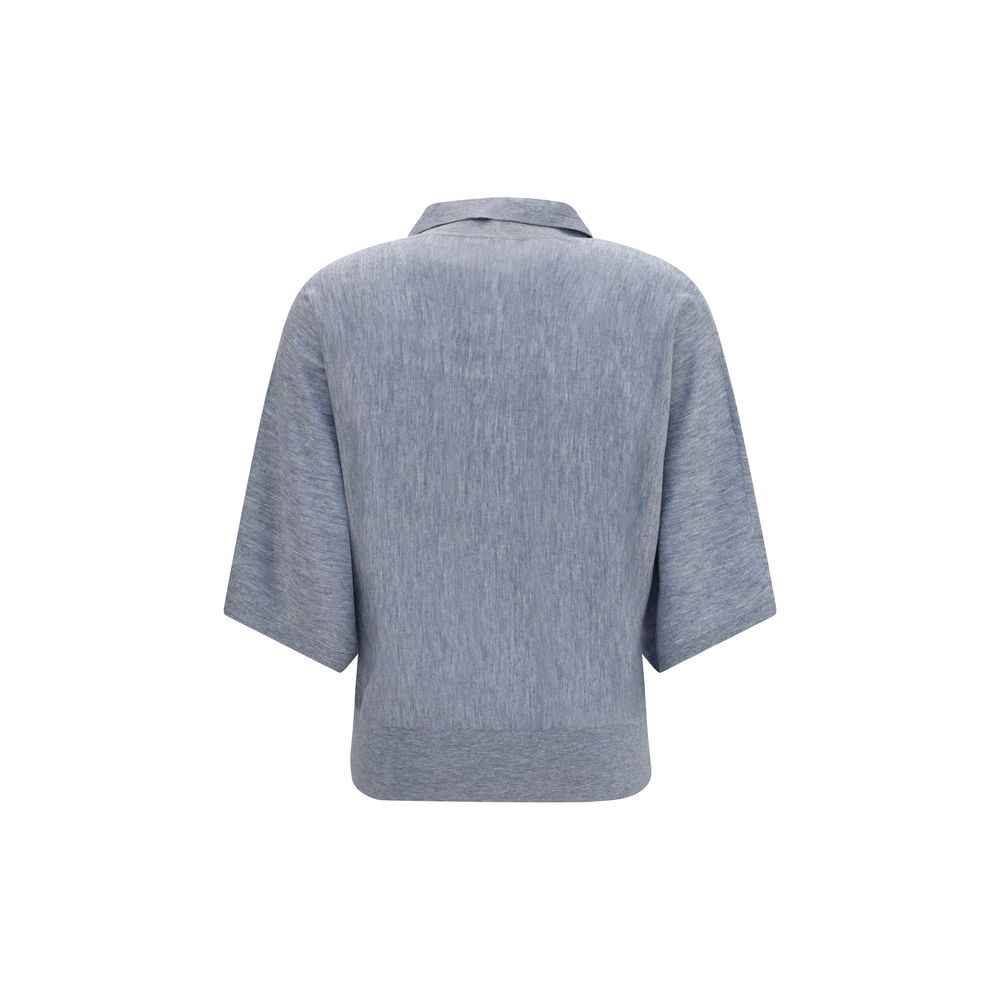 Lisa Yang Gray Cashmere Sweater