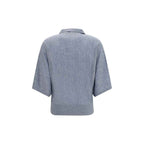 Lisa Yang Gray Cashmere Sweater