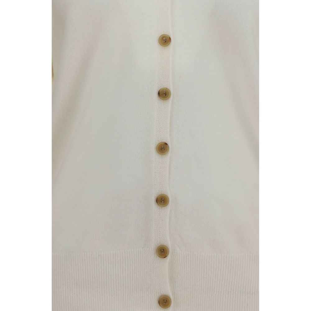Lisa Yang Beige Cashmere Cardigan