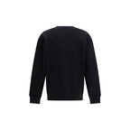 Balmain Black Cotton Sweatshirt