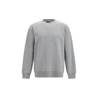 Balmain Gray Cotton Sweatshirt
