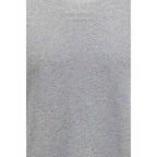 Balmain Gray Cotton Sweatshirt
