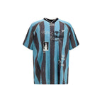 Palm Angels Blue Cotton Sportswear