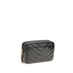 Saint Laurent Black Lamb Ovis Aries Aries Shoulder Bag
