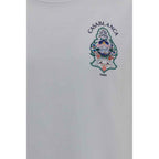 Casablanca White Cotton T-Shirt