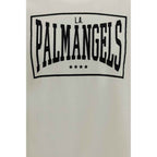 Palm Angels Beige Cotton T-Shirt