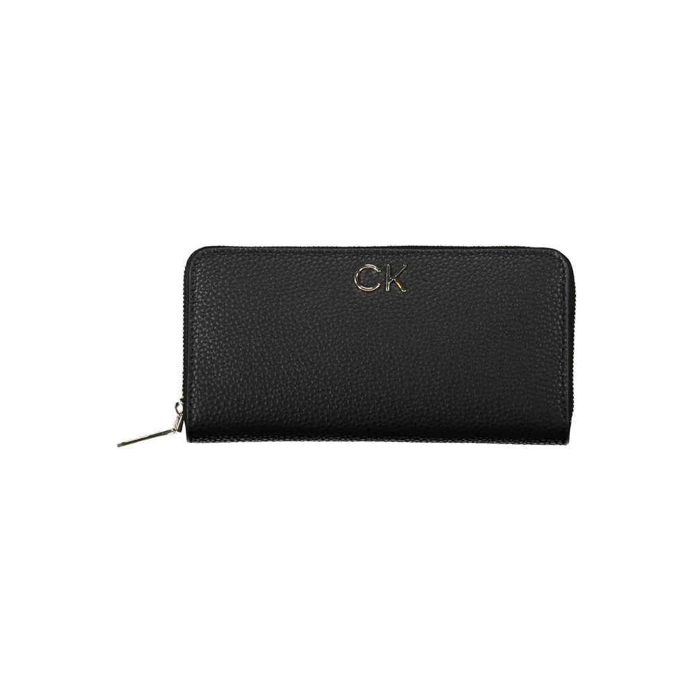 Calvin Klein Black Polyester Womens Wallet