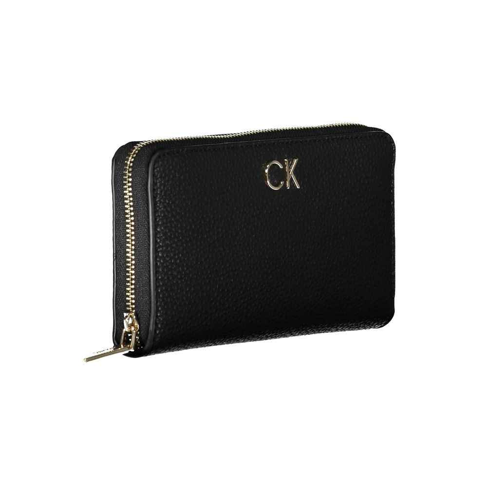 Calvin Klein Black Polyester Womens Wallet