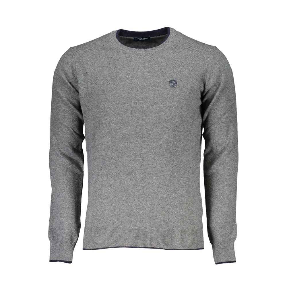 North Sails Gray Fabric Men's Sweater