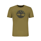 Timberland Verde Cotton Men's T-Shirt