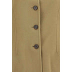 Rohe Beige Wool Oves Aries Full-Length Jacket