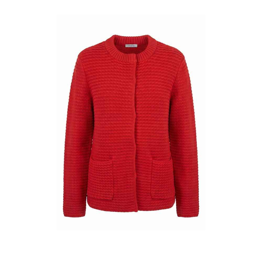 Malo Red Cotton Women's Cardigan