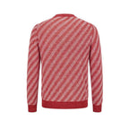 Malo Red Linen Men Cardigan