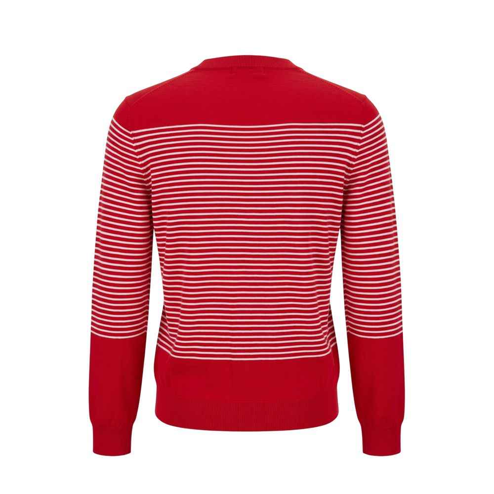 Malo Red Cotton Men Sweater