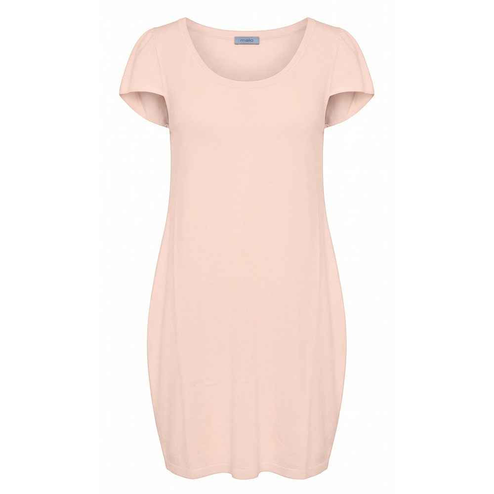Malo Pink Cotton Women Dress