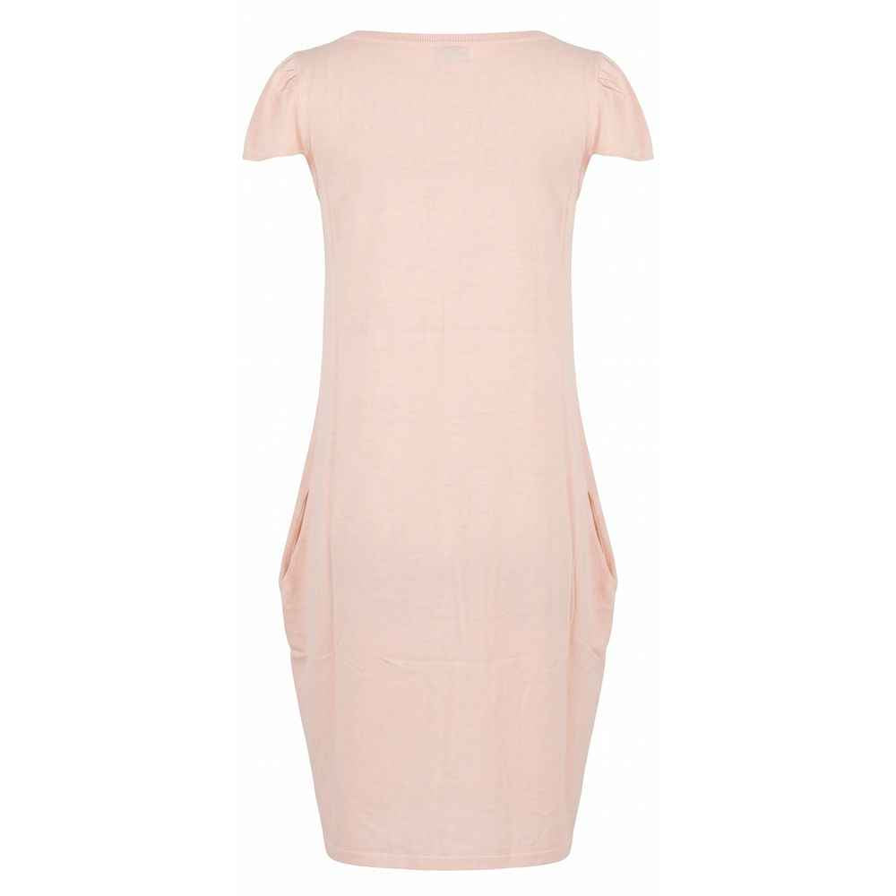 Malo Pink Cotton Women Dress