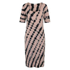 Malo Purple Cotton Women Dress