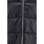 Herno Black Goose Down Full-Length Jacket