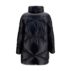 Herno Black Goose Down Full-Length Jacket