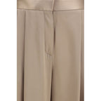 Tom Ford Beige Silk Casual Pants