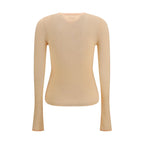 Chloé Orange Wool Oves Aries Sweatshirt