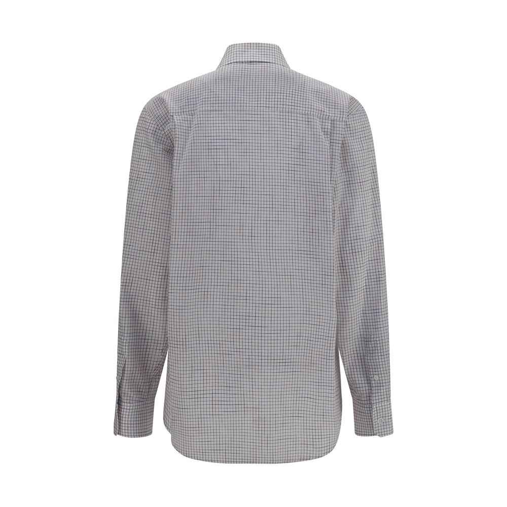 The Row Multicolor Cotton Pattern Shirt