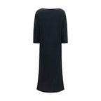 The Row Black Cotton Casual Dress