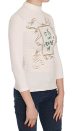 Exte Crew Neck It Is Not A Frame Up! Print Blouse