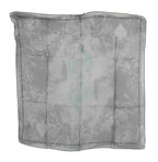 Costume National Gray Silk Shawl Foulard Wrap Scarf