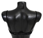 Ermanno Scervino Black Mesh Balconcino Bra Nylon  Underwear