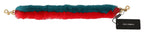 Dolce & Gabbana Red Blue Rabbit Fur Leather Shoulder Strap - Maison Luxe