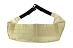 Dolce & Gabbana White Waist Silk Cummerbund Belt - Maison Luxe