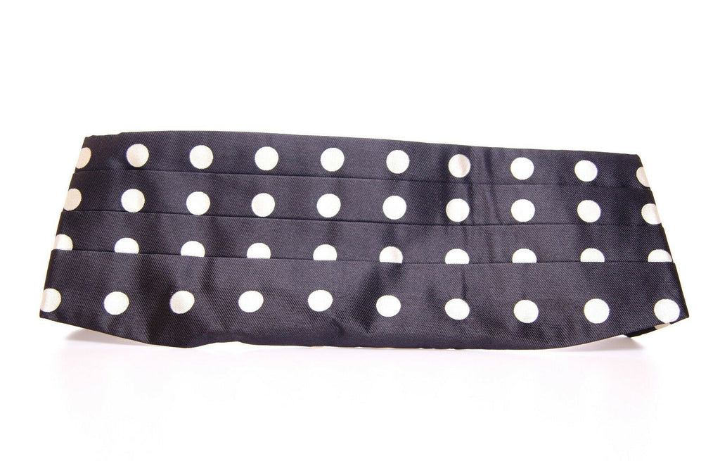Dolce & Gabbana Black Waist Smoking Tuxedo Cummerbund Belt - Maison Luxe