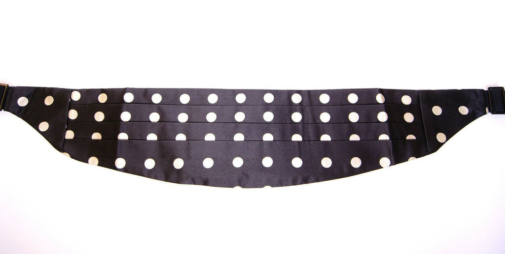 Dolce & Gabbana Black Waist Smoking Tuxedo Cummerbund Belt - Maison Luxe