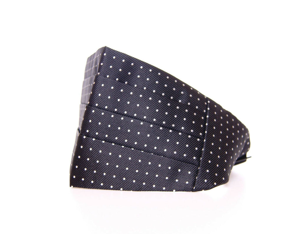 Dolce & Gabbana Black Waist Smoking Tuxedo Cummerbund Belt - Maison Luxe